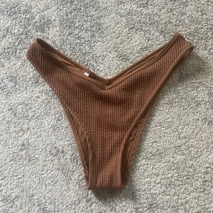 Aerie crinkle voop cheeky bikini bottom